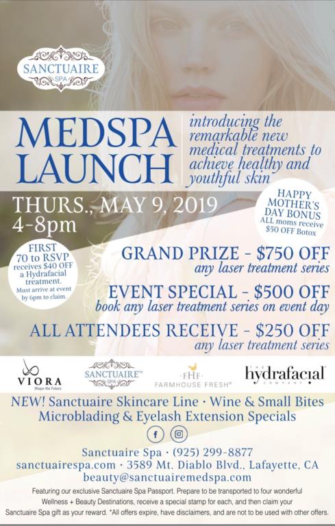 Sanctuaire Spa's MedSpa Launch